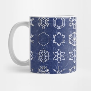 Snow Crystals Mug